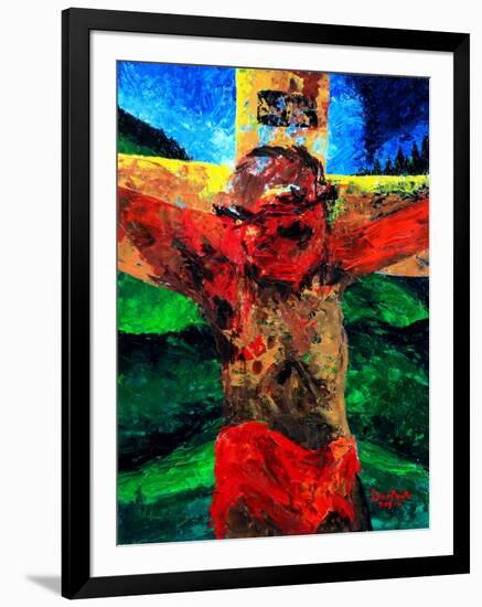 Crucifixion- it Is Finished, 2009-Patricia Brintle-Framed Giclee Print