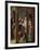 Crucifixion, Madonna Enthroned and Saints, Detail from Right Chapel Altarpiece-null-Framed Giclee Print