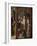 Crucifixion, Madonna Enthroned and Saints, Detail from Right Chapel Altarpiece-null-Framed Giclee Print