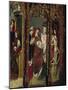 Crucifixion, Madonna Enthroned and Saints, Detail from Right Chapel Altarpiece-null-Mounted Giclee Print