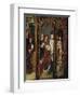Crucifixion, Madonna Enthroned and Saints, Detail from Right Chapel Altarpiece-null-Framed Premium Giclee Print