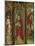 Crucifixion, Madonna Enthroned and Saints, Detail from Right Chapel Altarpiece-null-Mounted Giclee Print