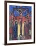 Crucifixion, Manuscript in Museum of Church of St Mary of Zion-null-Framed Giclee Print