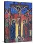 Crucifixion, Manuscript in Museum of Church of St Mary of Zion-null-Stretched Canvas