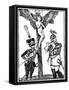 Crucifixion of Belgium-Edmund J Sullivan-Framed Stretched Canvas