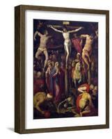 Crucifixion of Christ, 1569-Stradanus-Framed Giclee Print