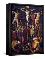 Crucifixion of Christ, 1569-Stradanus-Framed Stretched Canvas