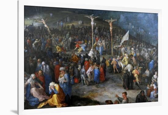 Crucifixion of Christ, 1594-Jan Brueghel the Elder-Framed Giclee Print