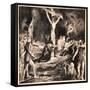 Crucifixion of Christ, 1923-George Wesley Bellows-Framed Stretched Canvas