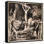 Crucifixion of Christ, 1923-George Wesley Bellows-Framed Stretched Canvas