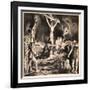Crucifixion of Christ, 1923-George Wesley Bellows-Framed Giclee Print