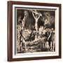 Crucifixion of Christ, 1923-George Wesley Bellows-Framed Giclee Print