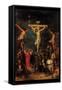 Crucifixion of Christ by Francken-Francken-Framed Stretched Canvas