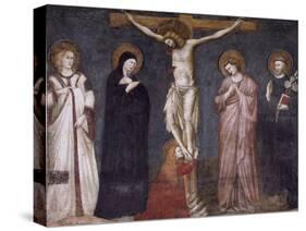 Crucifixion of Christ, Scene from Life of Christ, 1320-1325-null-Stretched Canvas