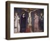 Crucifixion of Christ, Scene from Life of Christ, 1320-1325-null-Framed Giclee Print