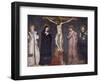 Crucifixion of Christ, Scene from Life of Christ, 1320-1325-null-Framed Premium Giclee Print