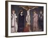 Crucifixion of Christ, Scene from Life of Christ, 1320-1325-null-Framed Giclee Print