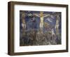 Crucifixion of Christ, Scene from New Testament Stories, 1375-1378-Giusto de' Menabuoi-Framed Giclee Print