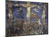 Crucifixion of Christ, Scene from New Testament Stories, 1375-1378-Giusto de' Menabuoi-Mounted Giclee Print