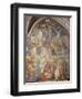Crucifixion of Cloister of Amalfi Cathedral, Campania, Italy-null-Framed Giclee Print
