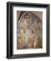 Crucifixion of Cloister of Amalfi Cathedral, Campania, Italy-null-Framed Giclee Print