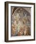 Crucifixion of Cloister of Amalfi Cathedral, Campania, Italy-null-Framed Premium Giclee Print