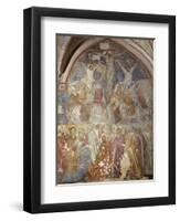 Crucifixion of Cloister of Amalfi Cathedral, Campania, Italy-null-Framed Premium Giclee Print