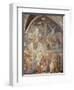 Crucifixion of Cloister of Amalfi Cathedral, Campania, Italy-null-Framed Premium Giclee Print
