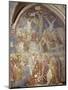 Crucifixion of Cloister of Amalfi Cathedral, Campania, Italy-null-Mounted Premium Giclee Print