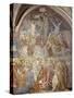 Crucifixion of Cloister of Amalfi Cathedral, Campania, Italy-null-Stretched Canvas