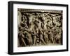 Crucifixion of Jesus, Scene from the Life of Christ, Panel on the Pulpit in the Cathedral of Pisa-null-Framed Giclee Print