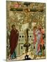 Crucifixion of Our Lord, Russian Icon from the Cathedral of St. Sophia, Novgorod School, 15th Cen-null-Mounted Giclee Print