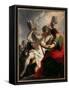 Crucifixion of St Andrew-Giovanni Antonio Pellegrini-Framed Stretched Canvas