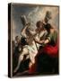 Crucifixion of St Andrew-Giovanni Antonio Pellegrini-Stretched Canvas