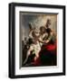 Crucifixion of St Andrew-Giovanni Antonio Pellegrini-Framed Giclee Print