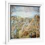 Crucifixion of St. Peter, 1546-50 (Fresco)-Michelangelo Buonarroti-Framed Giclee Print