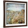 Crucifixion of St. Peter, 1546-50 (Fresco)-Michelangelo Buonarroti-Framed Giclee Print