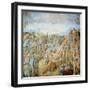 Crucifixion of St. Peter, 1546-50 (Fresco)-Michelangelo Buonarroti-Framed Premium Giclee Print