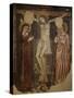 Crucifixion, Old Church of Santa Chiara, Nola, Campania, Italy, 13th Century-null-Stretched Canvas