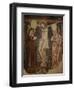 Crucifixion, Old Church of Santa Chiara, Nola, Campania, Italy, 13th Century-null-Framed Premium Giclee Print