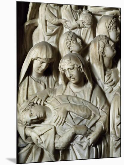 Crucifixion, Panel on the Pulpit of the Baptistery of St John, 1255-1260-Nicola Pisano-Mounted Giclee Print