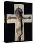 Crucifixion Relief-Eric Gill-Stretched Canvas