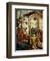 Crucifixion, Right Outer Wing of the Sebastian Altar, Spruce Wood (Before 1518)-Albrecht Altdorfer-Framed Giclee Print