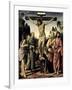 Crucifixion, Saints Jerome, Francis, Mary Magdalene, John the Baptist, Giovanni Colombini-Pietro Perugino-Framed Giclee Print