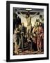 Crucifixion, Saints Jerome, Francis, Mary Magdalene, John the Baptist, Giovanni Colombini-Pietro Perugino-Framed Giclee Print