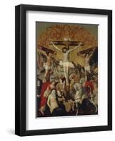 Crucifixion Scene, C.1530-60-Ruprecht Heller-Framed Premium Giclee Print