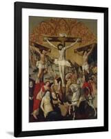 Crucifixion Scene, C.1530-60-Ruprecht Heller-Framed Giclee Print