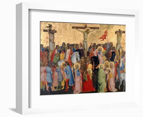 Crucifixion-Scene-Agnolo Gaddi-Framed Giclee Print