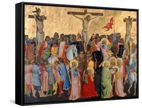 Crucifixion-Scene-Agnolo Gaddi-Framed Stretched Canvas