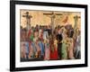 Crucifixion-Scene-Agnolo Gaddi-Framed Giclee Print